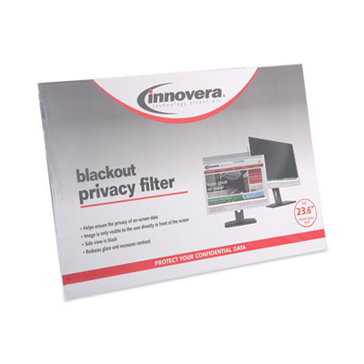 Blackout Privacy Monitor Filter For 23.6" Widescreen Flat Panel Monitor, 16:9 Aspect Ratio