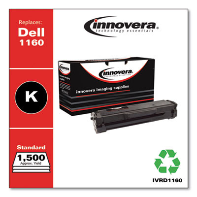 Remanufactured Black Toner, Replacement For 331-7335, 1,500 Page-Yield