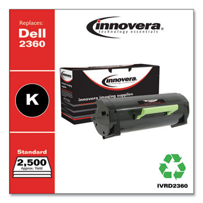 Remanufactured Black Toner, Replacement For 331-9803, 2,500 Page-Yield