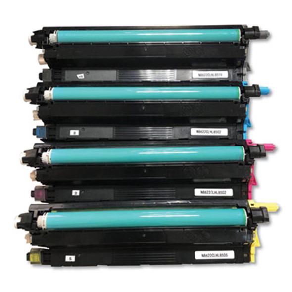 Remanufactured Black/Cyan/Magenta/Yellow Drum Unit, Replacement For 331-8434, 55,000 Page-Yield