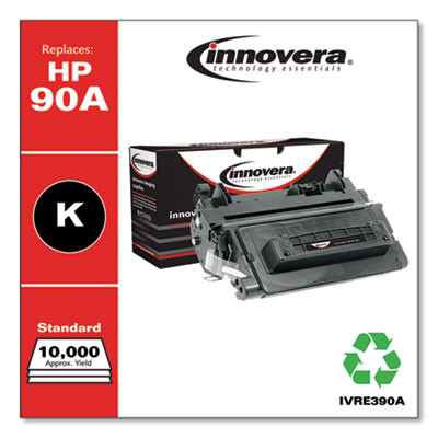 Remanufactured Black Toner, Replacement For 90A (Ce390A), 10,000 Page-Yield