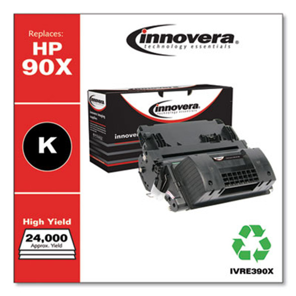 Remanufactured Black High-Yield Toner, Replacement For 90X (Ce390X), 24,000 Page-Yield