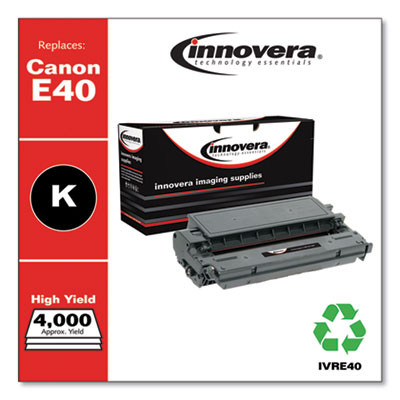 Remanufactured Black High-Yield Toner, Replacement For E40 (1491A002Aa), 4,000 Page-Yield