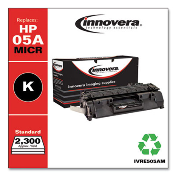 Remanufactured Black Micr Toner, Replacement For 05Am (Ce505Am), 2,300 Page-Yield