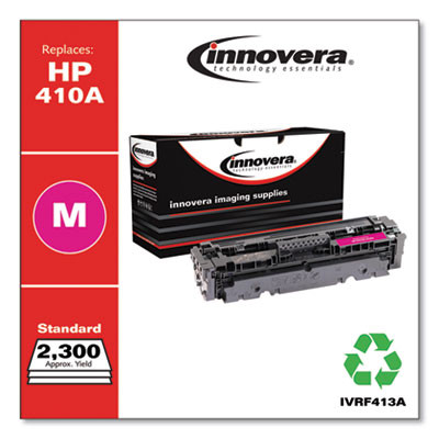Remanufactured Magenta Toner, Replacement For 410A (Cf413A), 2,300 Page-Yield