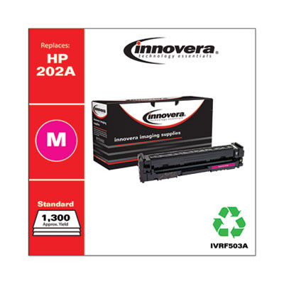 Remanufactured Magenta Toner, Replacement For 202A (Cf503A), 1,300 Page-Yield