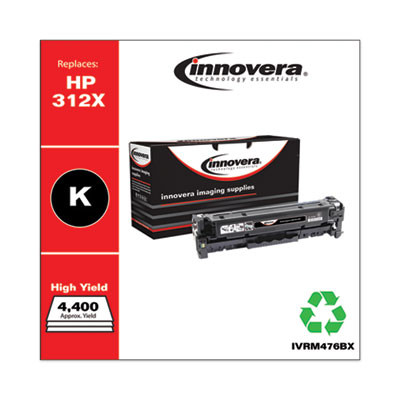 Remanufactured Black High-Yield Toner, Replacement For 312X (Cf380X), 4,400 Page-Yield