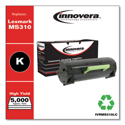 Remanufactured Black High-Yield Toner, Replacement For Ms310, 5,000 Page-Yield