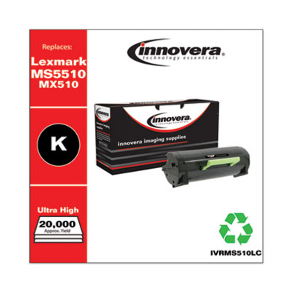 Remanufactured Black Ultra High-Yield Toner, Replacement For Ms510/Mx510, 20,000 Page-Yield
