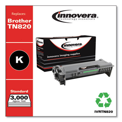 Remanufactured Black Toner, Replacement For Tn820, 3,000 Page-Yield