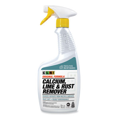 Calcium, Lime And Rust Remover, 32 Oz Spray Bottle, 6/Carton