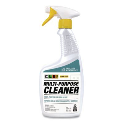 Multi-Purpose Cleaner, Lemon Scent, 32 Oz Bottle, 6/Carton