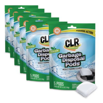 Garbage Disposal Pods, Fresh Scent, 5 Pods/Pack, 6 Packs/Carton