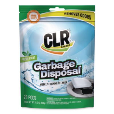 Garbage Disposal Pods, 5 Pods/Pack, 6 Packs/Carton