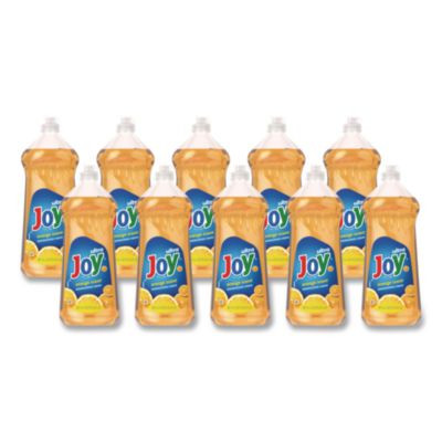 Ultra Orange Dishwashing Liquid, Orange Scent, 30 Oz Bottle, 10/Carton