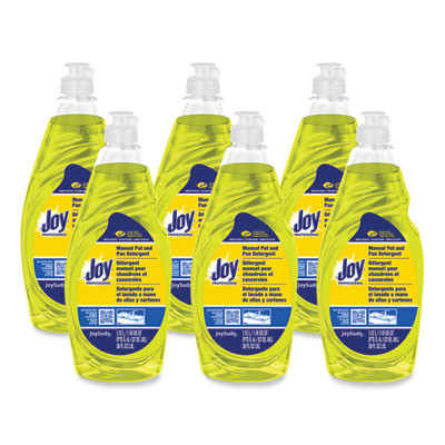 Dishwashing Liquid, Lemon Scent, 38 Oz Bottle, 8/Carton