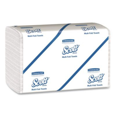 Multi-Fold Towels, Absorbency Pockets, 1-Ply, 9.2 X 9.4, 250/Pack, 16 Packs/Carton