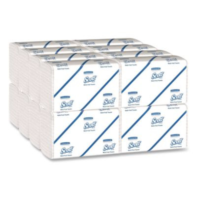 Multi-Fold Towels, Absorbency Pockets, 1-Ply, 9.2 X 9.4, 250/Pack, 16 Packs/Carton