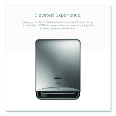 Icon Automatic Roll Towel Recessed Dispenser Housing, Narrow Without Trim Panel, Stainless Steel