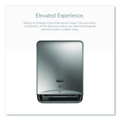 Icon Automatic Roll Towel Recessed Dispenser Housing, Without Trim Panel, Stainless Steel