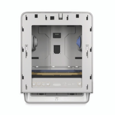 Icon Automatic Roll Towel Dispenser, 20.12 x 16.37 x 13.5, Brushed Gray