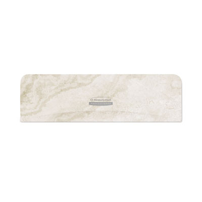 Icon Faceplate For Coreless Standard Roll Toilet Paper Dispenser, 3.56 x 12 x 1.5, Warm Marble