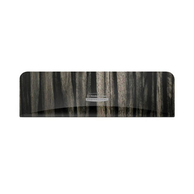 Icon Faceplate For Coreless Standard Roll Toilet Paper Dispenser, 3.56 x 12 x 1.5, Ebony Woodgrain