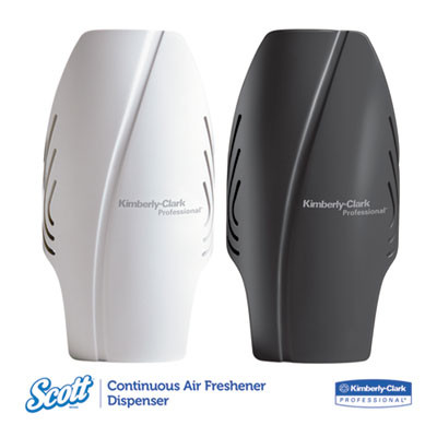 Continuous Air Freshener Dispenser, 2.8" X 2.4" X 5", White