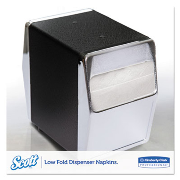 Low-Fold Dispenser Napkins, 1-Ply, 12 x 7, White, 250/Pack, 32 Packs/Carton