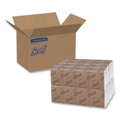 Low-Fold Dispenser Napkins, 1-Ply, 12 x 7, White, 250/Pack, 32 Packs/Carton