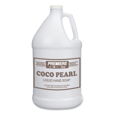 Coco Pearl Liquid Hand Soap, Coconut Scent, 128 Oz, 4/Carton