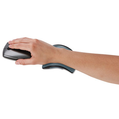 Smartfit Conform Keyboard Wrist Rest, 6.25 x 5.33, Black