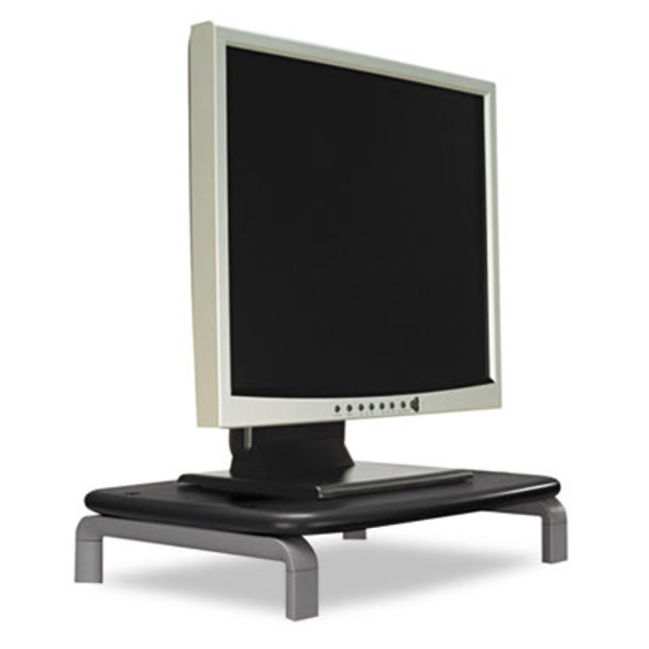 Monitor Stand With Smartfit, For 21" Monitors, 11.5" X 9" X 3", Black/Gray, Supports 80 Lbs