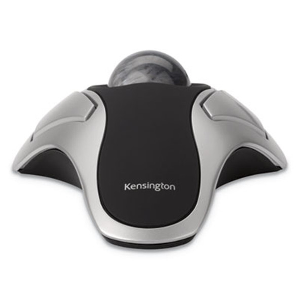 Orbit Optical Trackball Mouse, Usb 2.0, Left/Right Hand Use, Black/Silver