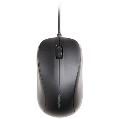 Wired Usb Mouse For Life, Usb 2.0, Left/Right Hand Use, Black