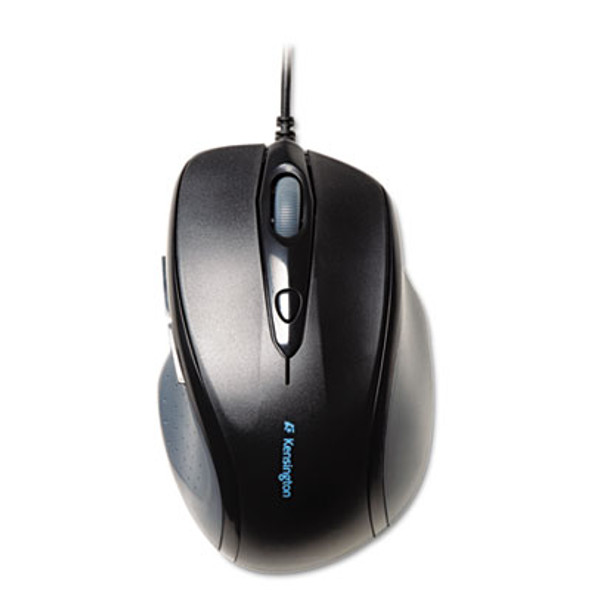 Pro Fit Wired Full-Size Mouse, Usb 2.0, Right Hand Use, Black