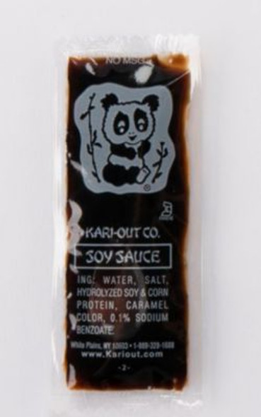 Soy Sauce, 9 g Packet, 450/Carton