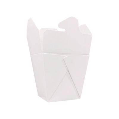 Food Pail, 16 Oz, 3.63 x 3 x 3.5, White, Paper, 400/Carton