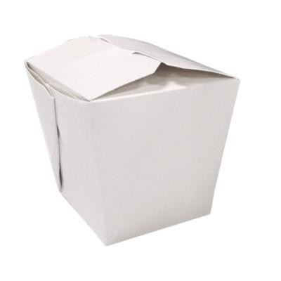 Food Pail, 32 Oz, 4 x 3.69 x 4.55, White, Paper, 400/Carton