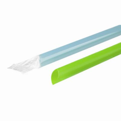 Boba Straws, 9", Plastic, Assorted Colors, 1,600/Carton