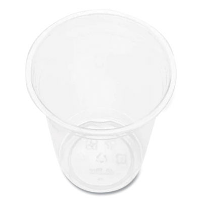 Pet Plastic Cups, 10 Oz, Clear, 1,000/Carton