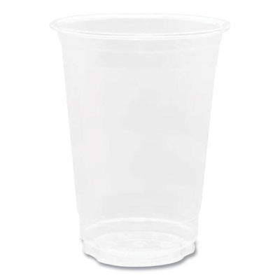 Pet Plastic Cups, 10 Oz, Clear, 1,000/Carton