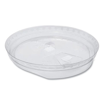 Pet Lids, Strawless Sipper, Fits 32 Oz Cold Cups, Plastic, Clear, 1,000/Carton
