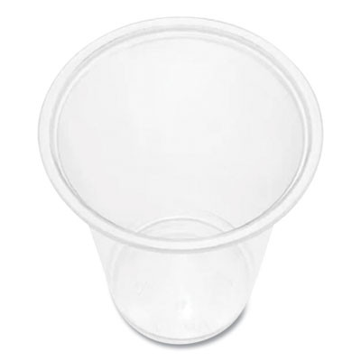 Pet Plastic Cups, 7 Oz, Clear, 1,000/Carton