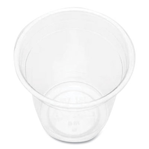 Pet Plastic Cups, 8 Oz, Clear, 1,000/Carton