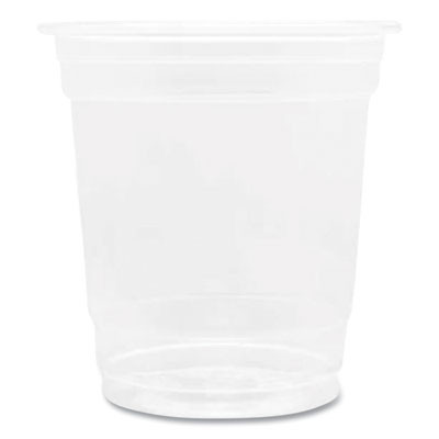 Pet Plastic Cups, 8 Oz, Clear, 1,000/Carton