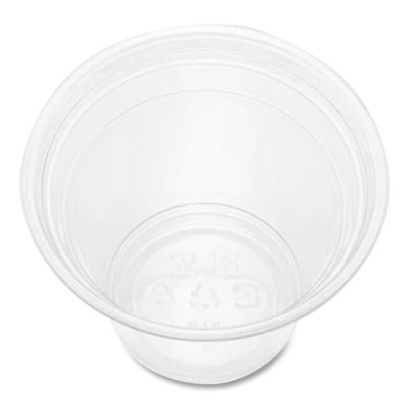 Pet Plastic Cups, 9 Oz, Clear, 1,000/Carton