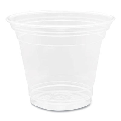 Pet Plastic Cups, 9 Oz, Clear, 1,000/Carton
