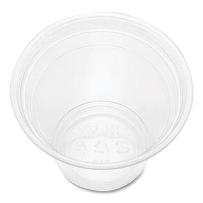 Pet Plastic Cups, 9 Oz, Clear, 1,000/Carton