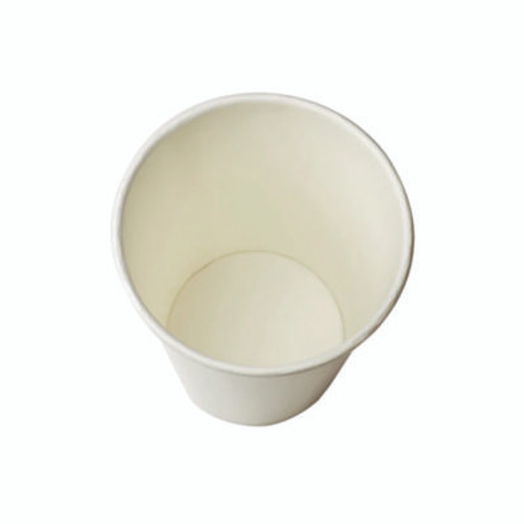Double Poly Paper Cold Cups, 12 Oz, White, 1,000/Carton